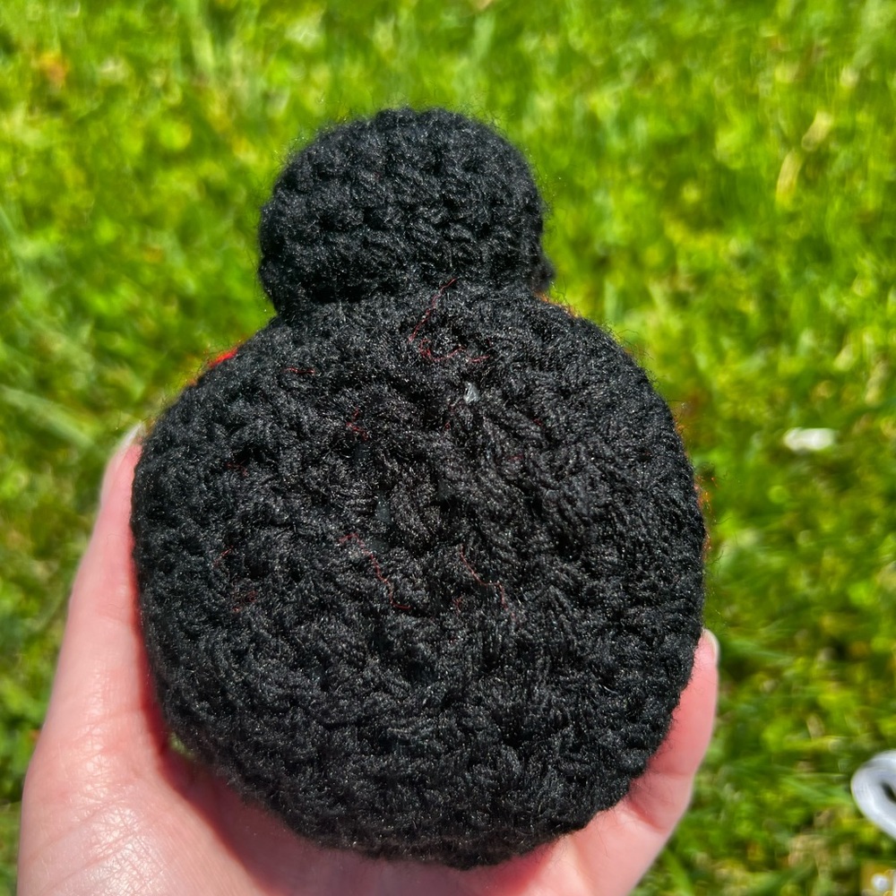 Hand Crocheted Little Ladybug Plushie Stuffed Animal! - Picture 10 of 12